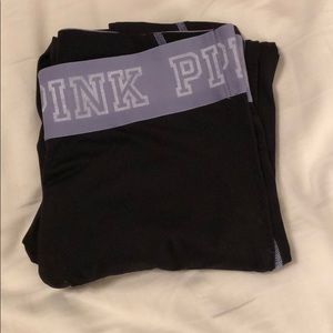 Black and Purple PINK VS Legging